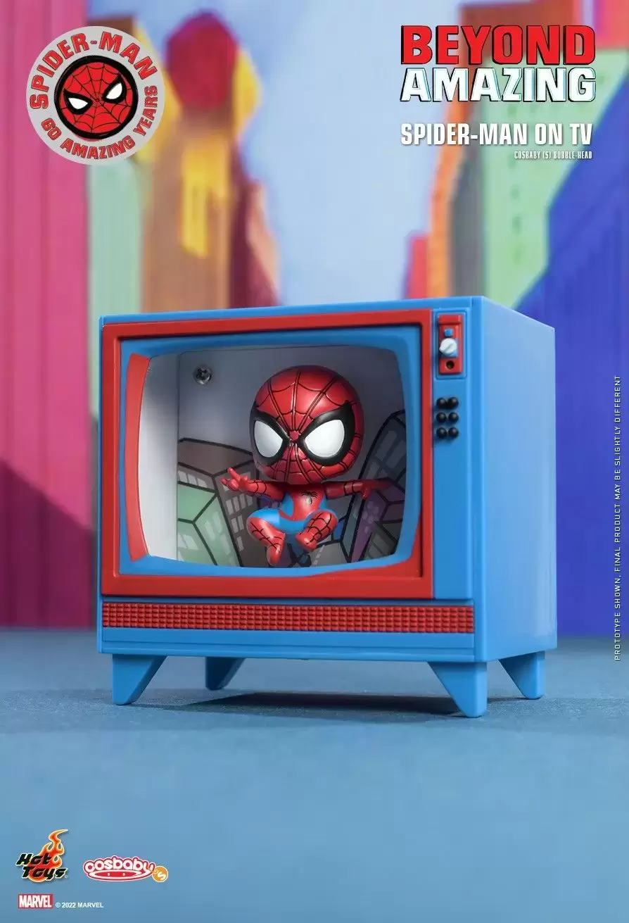 Cosbaby Figures - 60 Amazing Years - Spider-Man on TV