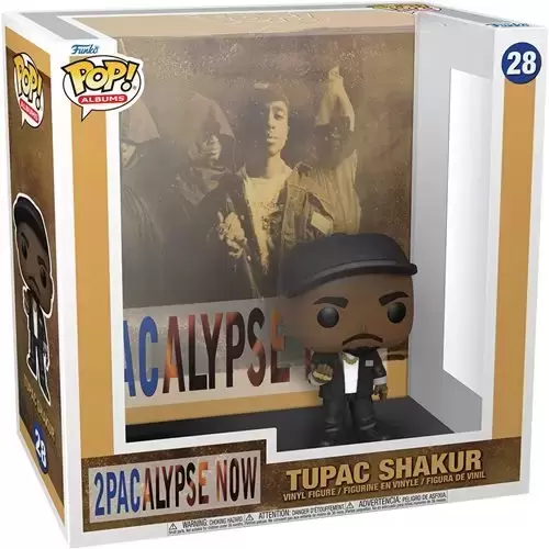 POP! Albums - Tupac Shakur - 2Pacalypse Now
