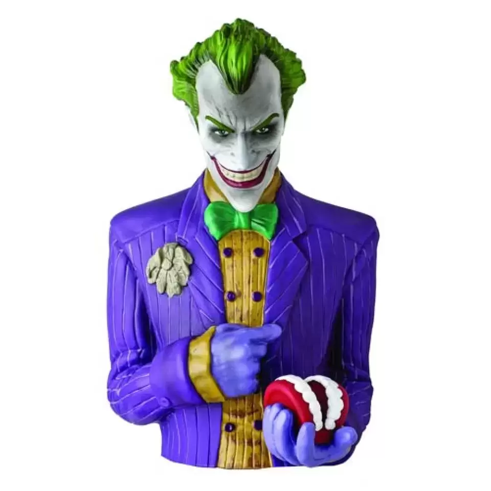 Bustes Diamond Select - Arkham Asylum - The Joker Previews Bust Bank