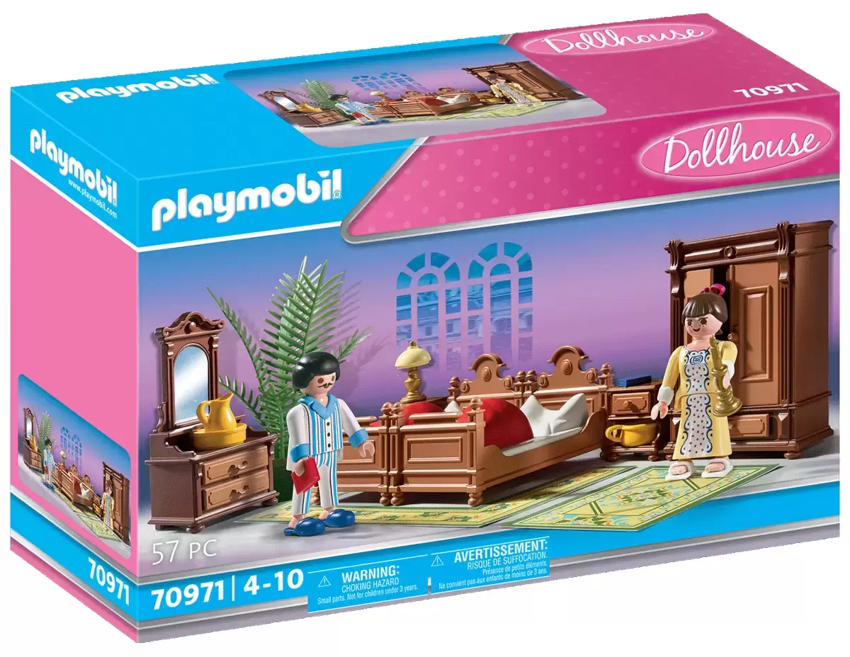 Playmobil époque Victorienne - Chambre des parents