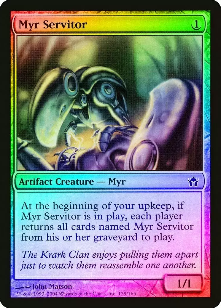 Cinquième Aube - Valet myr foil