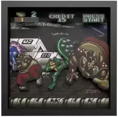 Pixel Frames - Battletoads Pixel Frames Big Bad Boot