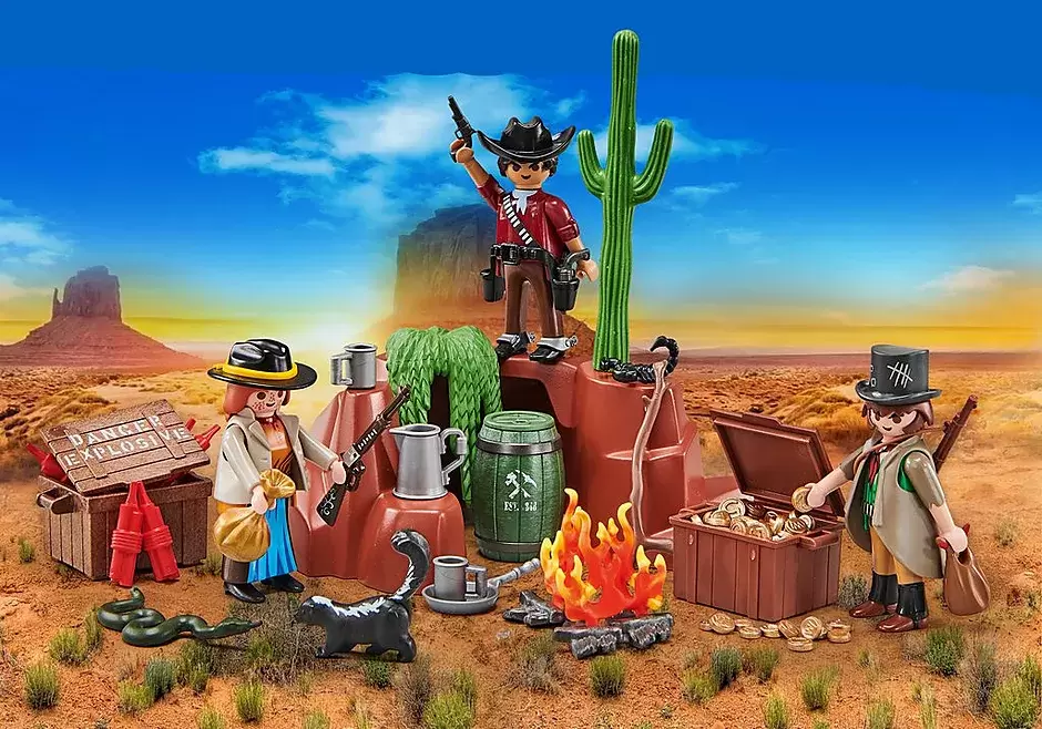 Playmobil Far West - Bande de hors-la-loi