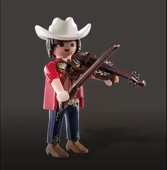 Playmobil Figures : Série 22 - Violoniste de Country