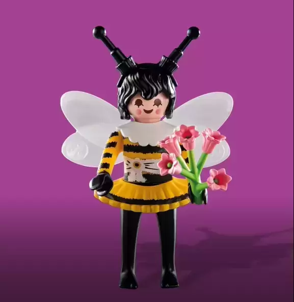 Playmobil Figures : Série 22 - Femme en Costume d\'Abeille