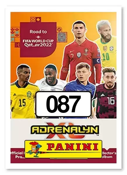 Gabriel Jesus - carte Adrenalyn XL Fifa World Cup Qatar 2022