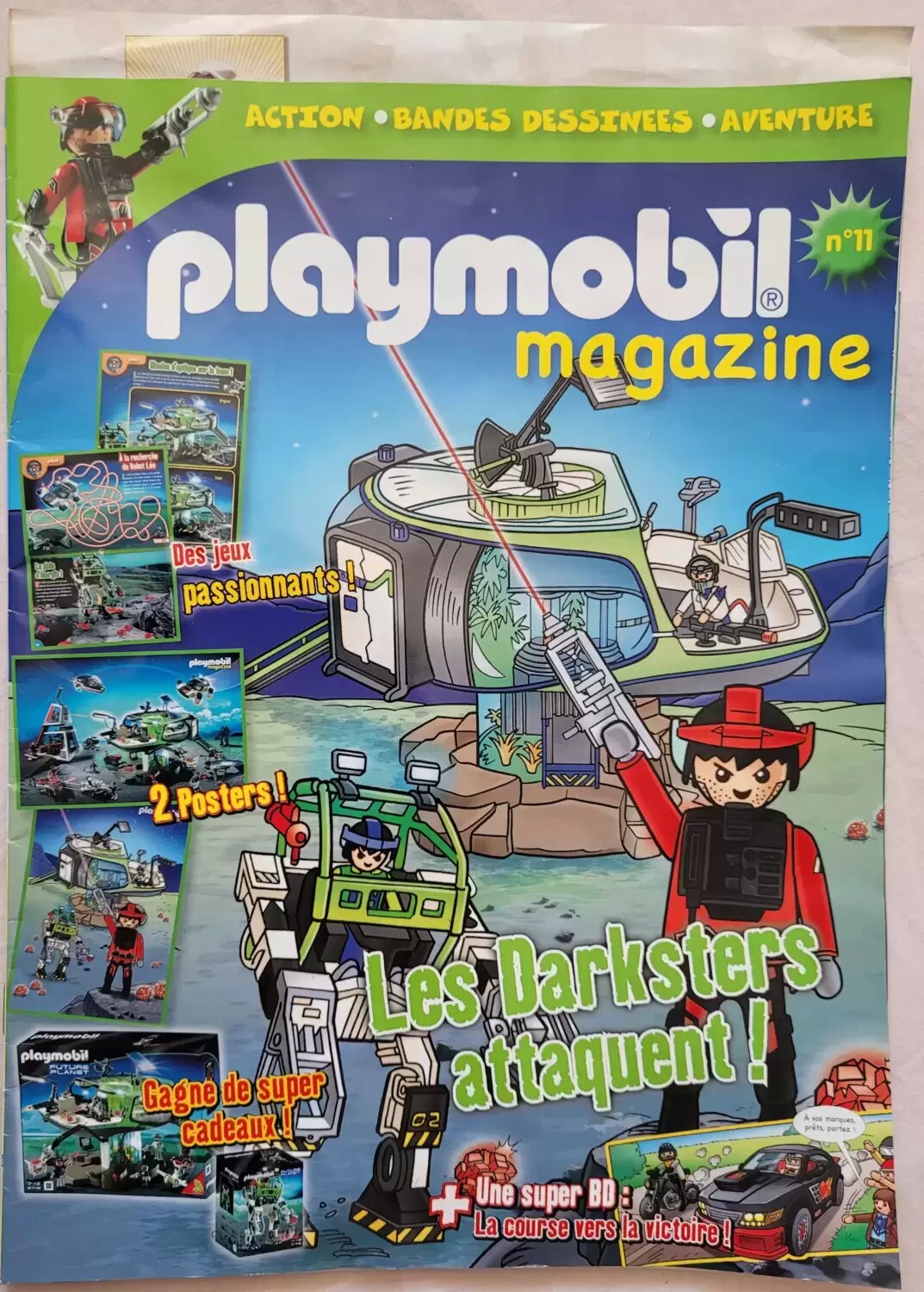 Playmobil Magazine - Les Darksters attaquent