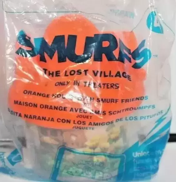 Happy Meal - Smurfs :The Lost Village (2017) - Orange House