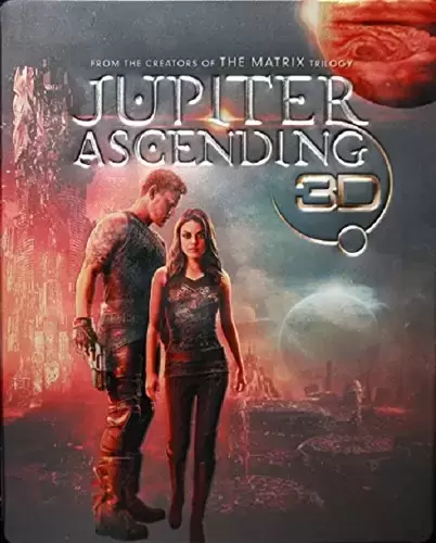 Blu-ray Steelbook - Jupiter Le destin de l\'univers Steelbook Blu-Ray + Blu-Ray 3D + DVD Edition Spéciale Fnac