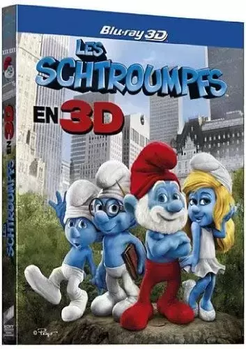 Film d\'Animation - Les Schtroumpfs - Blu-ray 3D active [Blu-ray 3D]