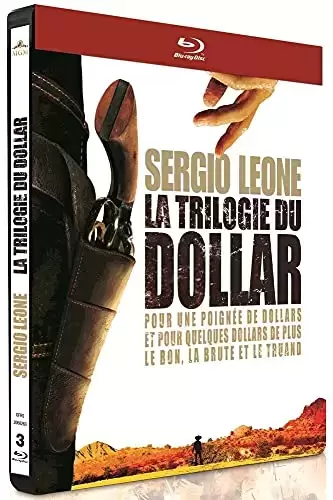 Blu-ray Steelbook - Sergio Leone : La trilogie poignée Quelques Dollars de Plus + Le Bon, la Brute et Le Truand [Édition Limitée boîtier SteelBook]