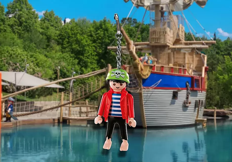 Porte clés Playmobil - Porte-clés Rico le pirate