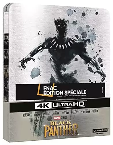Blu-ray Steelbook - Black Panther Edition Fnac Steelbook Blu-ray 4K Ultra HD