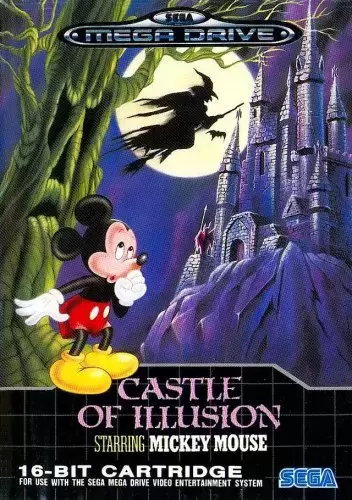 Jeux SEGA Mega Drive - Castle Of Illusion [Megadrive FR]