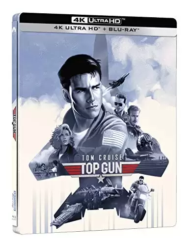 Blu-ray Steelbook - Top Gun [Édition Limitée SteelBook 4K Ultra-HD + Blu-Ray]