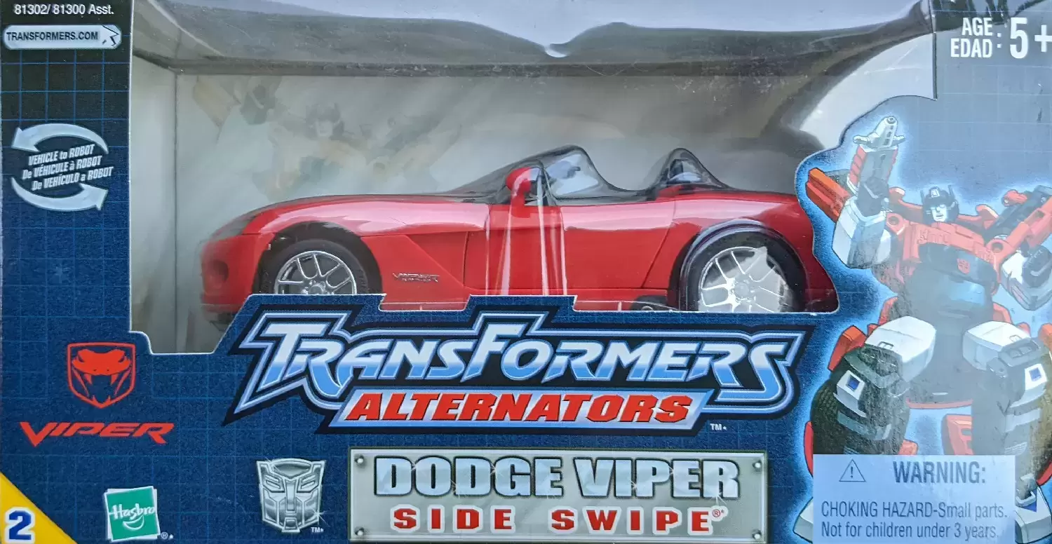Transformers Alternators - Side Swipe