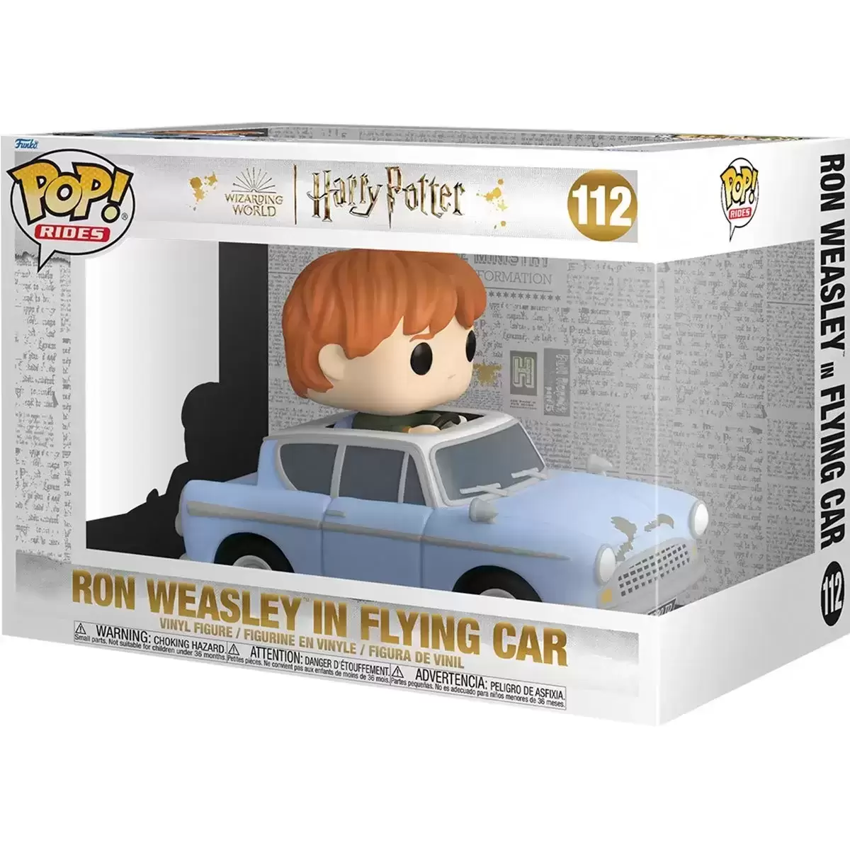 POP! Rides - Ron Weasley in Flying Car