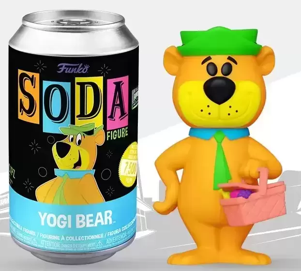 Vinyl Soda! - Hanna Barbera - Yogi Bear Blacklight