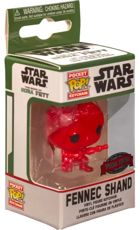 Star Wars - POP! Keychain - Book of Boba Fett - Fennec Shand Red