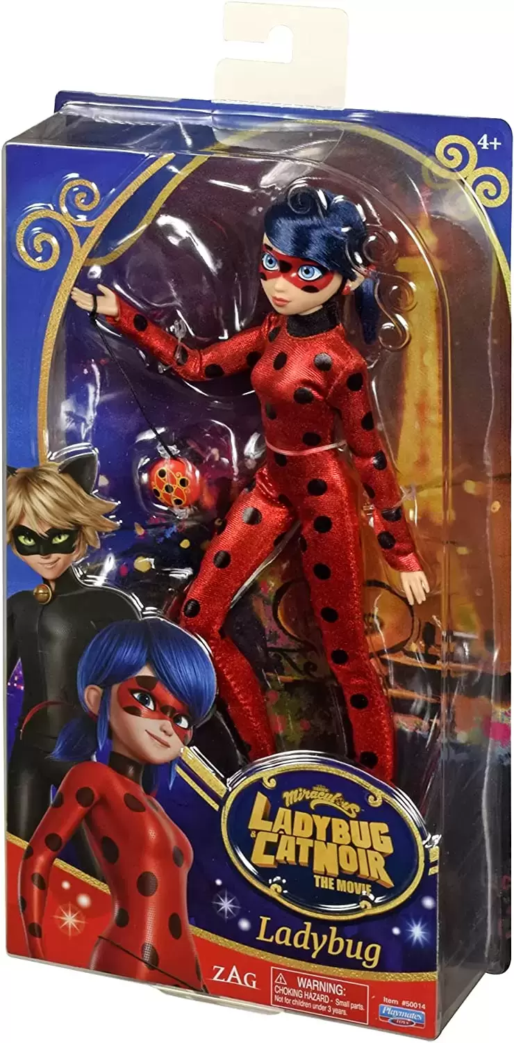 Miraculous Ladybug 'Paris Wings' Doll Action Figure - Zag Heroes Playmates  Toy