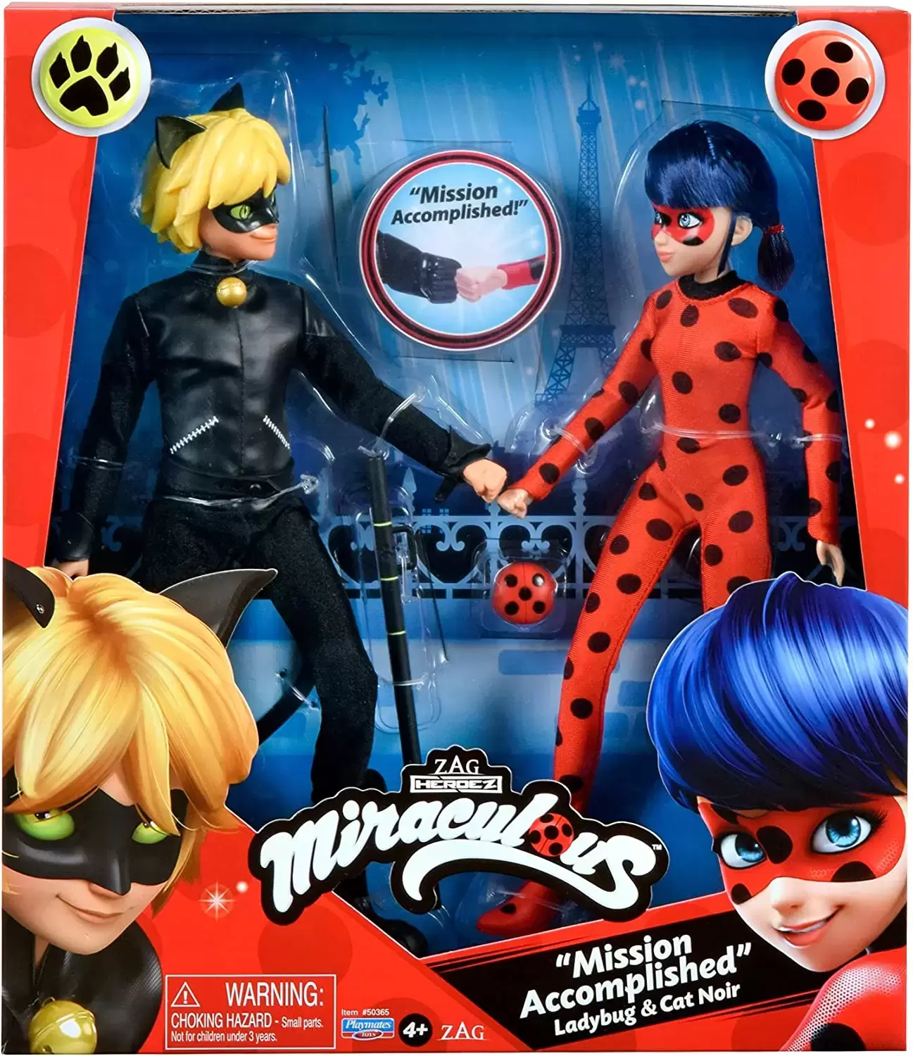  Miraculous Ladybug & Cat Noir Movie Exclusive 11 Cat Noir  Action Doll : Toys & Games