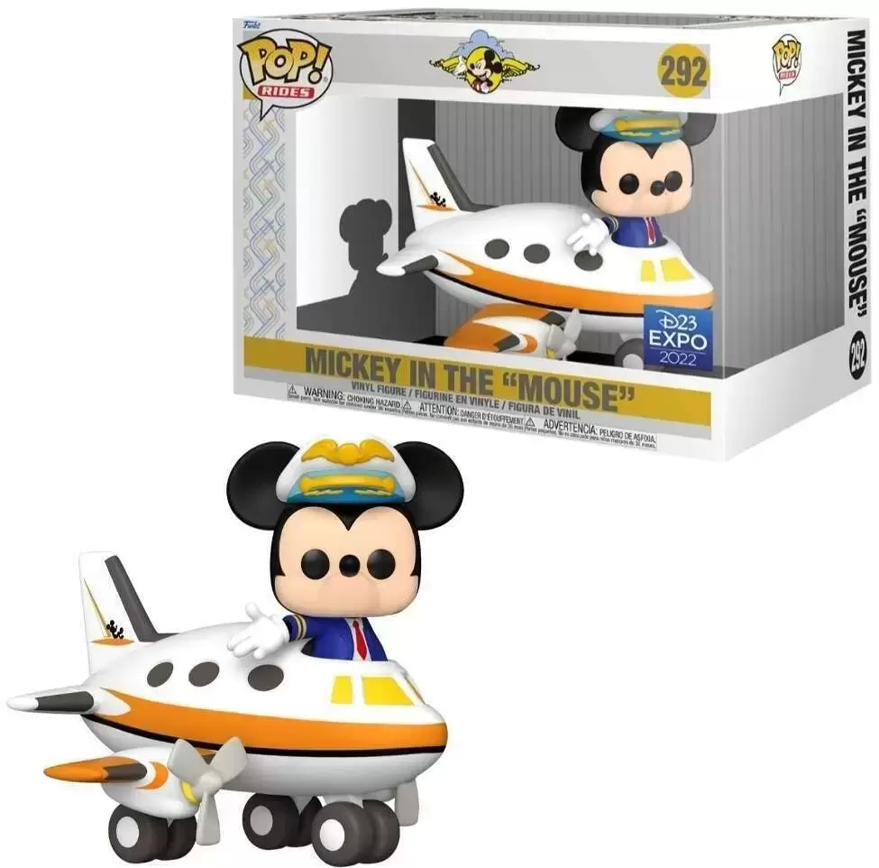 POP! Rides - Disney - Mickey in The Mouse
