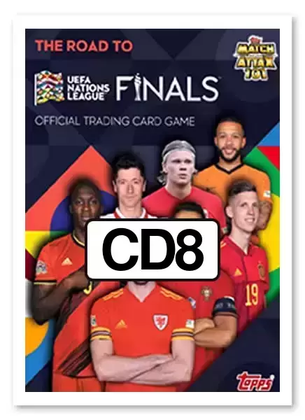 Match Attax - The Road to UEFA Nations League Finals - Bruno Fernandes - Portugal