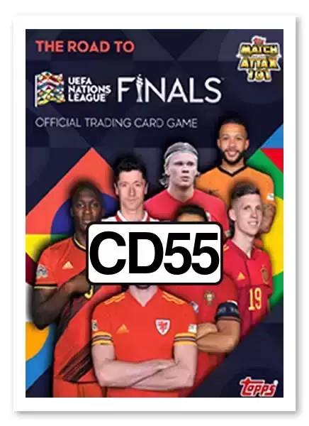 Match Attax - The Road to UEFA Nations League Finals - Denzel Dumfries - Netherlands