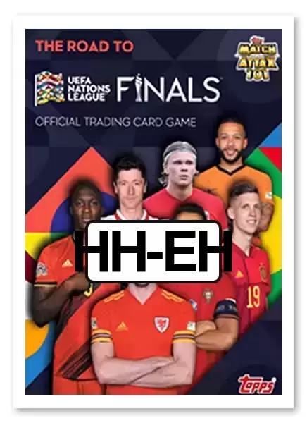 Match Attax - The Road to UEFA Nations League Finals - Eden Hazard - Belgium