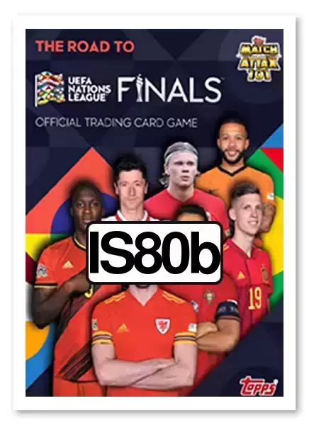 Match Attax - The Road to UEFA Nations League Finals - Jamal Lewis - Northern Ireland