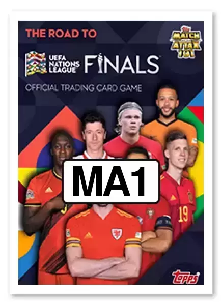 Match Attax - The Road to UEFA Nations League Finals - Title Card