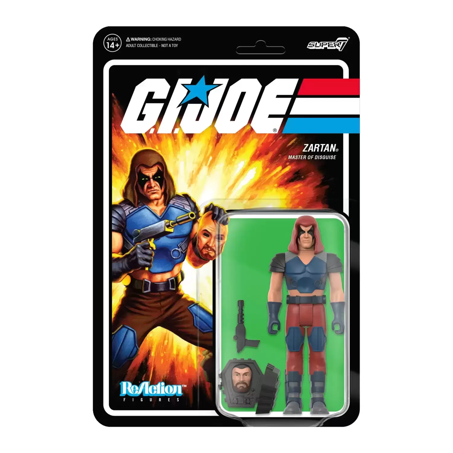 Super7 ReAction - G.I. Joe - Zartan