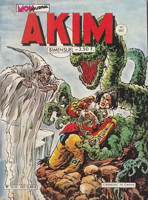 Akim - 1ère série - L\'attaque des Hommes-Reptiles