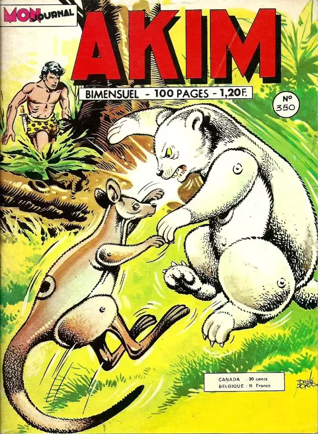 Akim - 1ère série - Les animaux venus d\'ailleurs