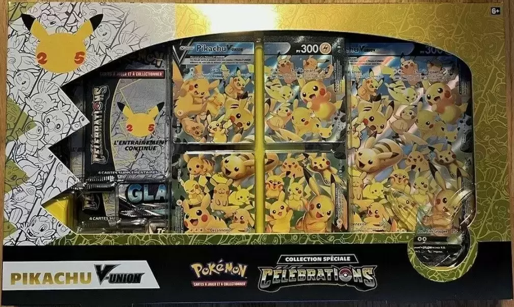Carte à collectionner Pokémon Coffret Pikachu V - Carte à collectionner -  Achat & prix