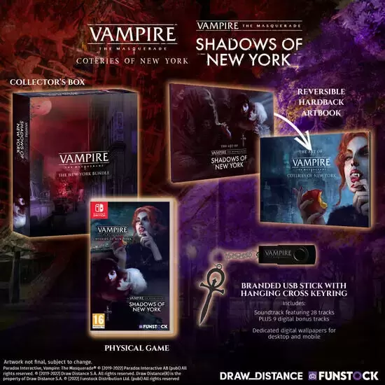 Nintendo Switch Games - Vampire The Masquerade Coteries And Shadows Of New York - Collector\'s Edition