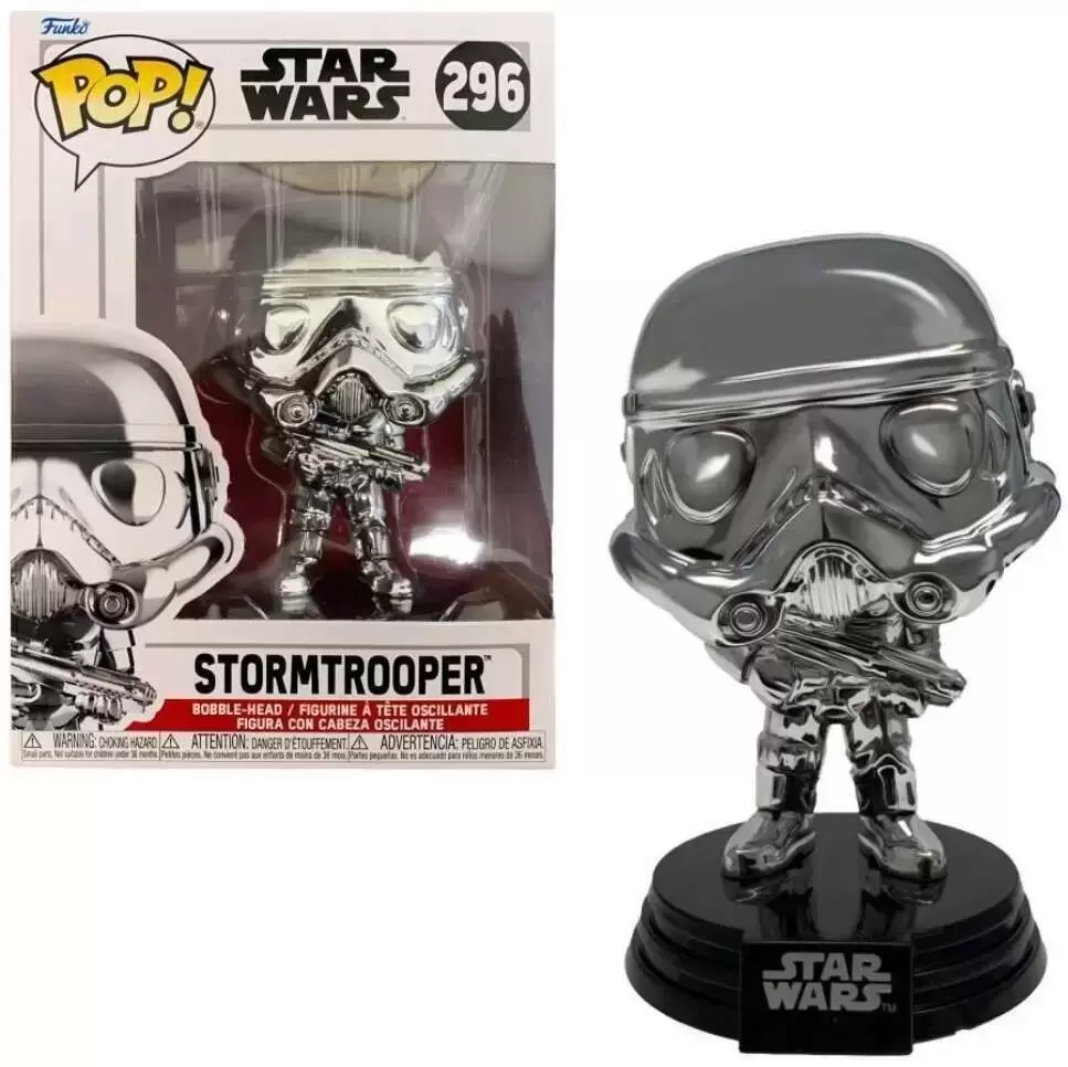POP! Star Wars - Star Wars - Stormtrooper Silver Metallic