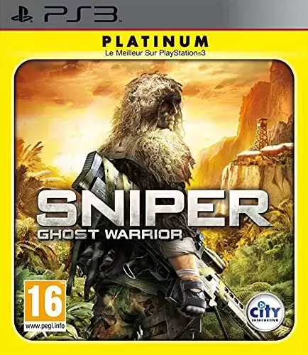 PS3 Games - Sniper : Ghost Warrior - platinum
