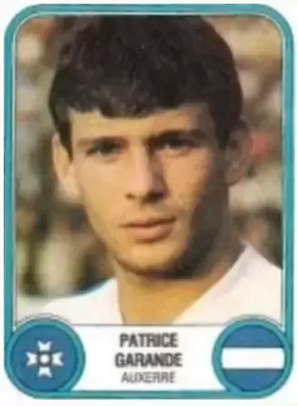 Football 83 - Patrice Garande - A.J. Auxerre
