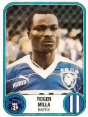 Football 83 - Roger Milla - S.E.C. Bastia