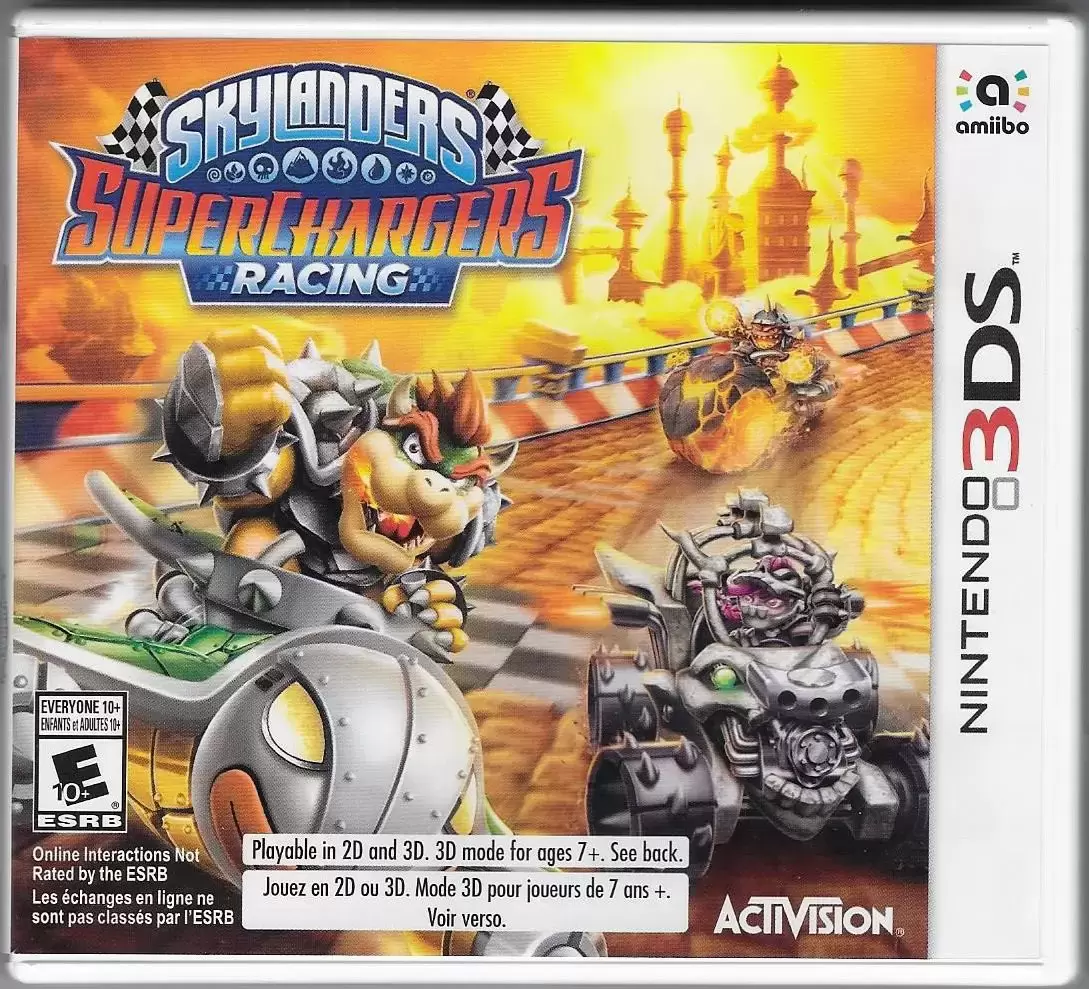 Jeux Nintendo 2DS / 3DS - Skylanders SuperChargers Racing