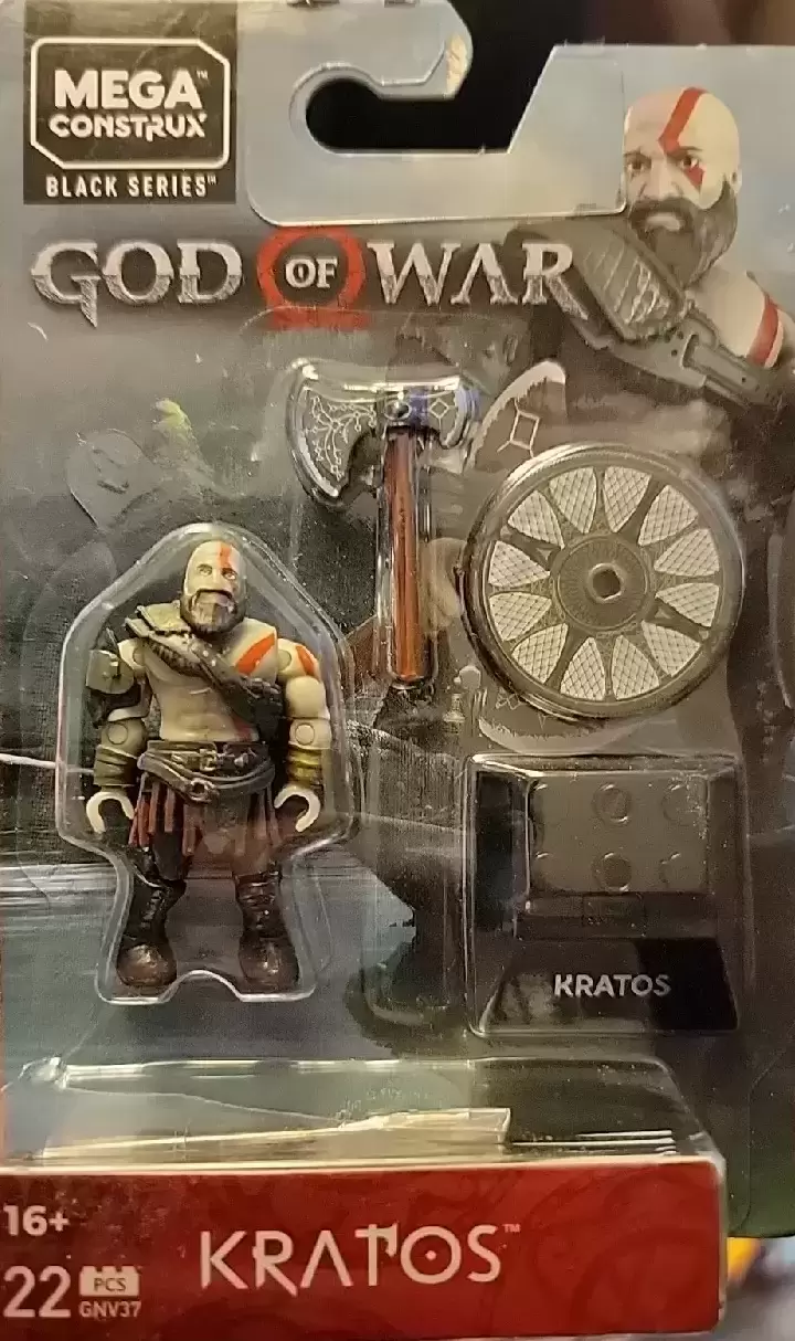 God Of War - Mega Construx - Mega constructs God of War Kratos