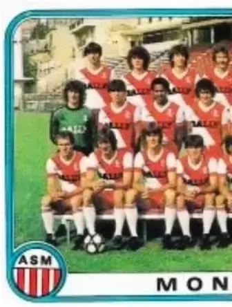 Football 83 (France) - Equipe (puzzle 1) - A.S. Monaco