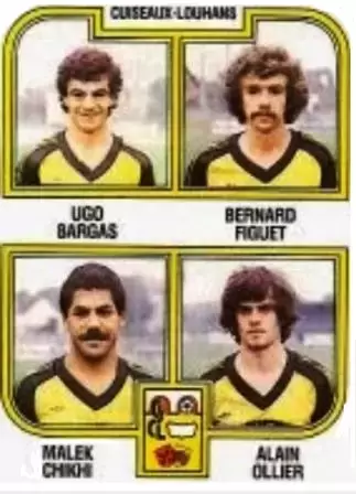 Football 83 - Ugo Bargas / Bernard Figuet / Malek Chikhi / Alain Ollier - Cuiseaux-Louhans