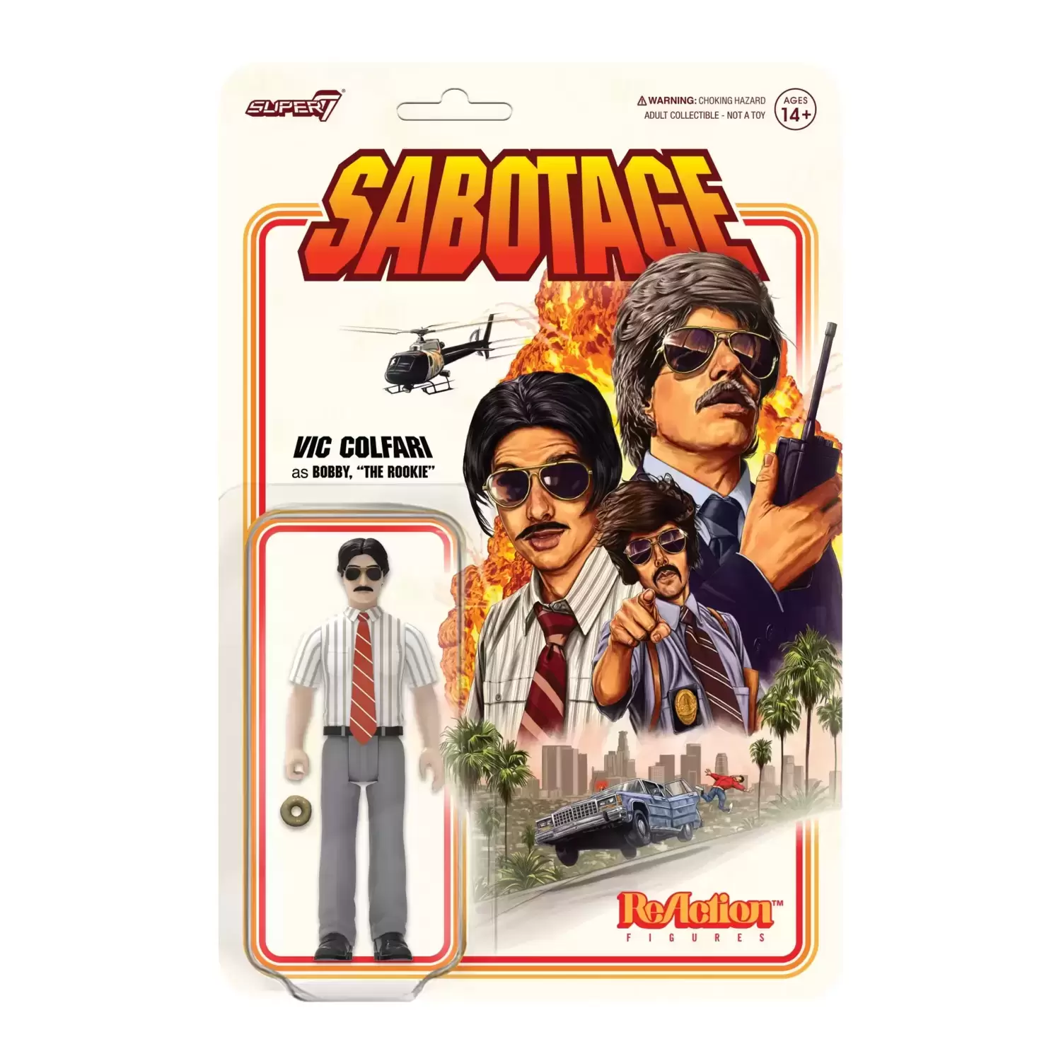 ReAction Figures - Sabotage - Vic Colfari as Bobby, “The Rookie” (Beastie Boys)