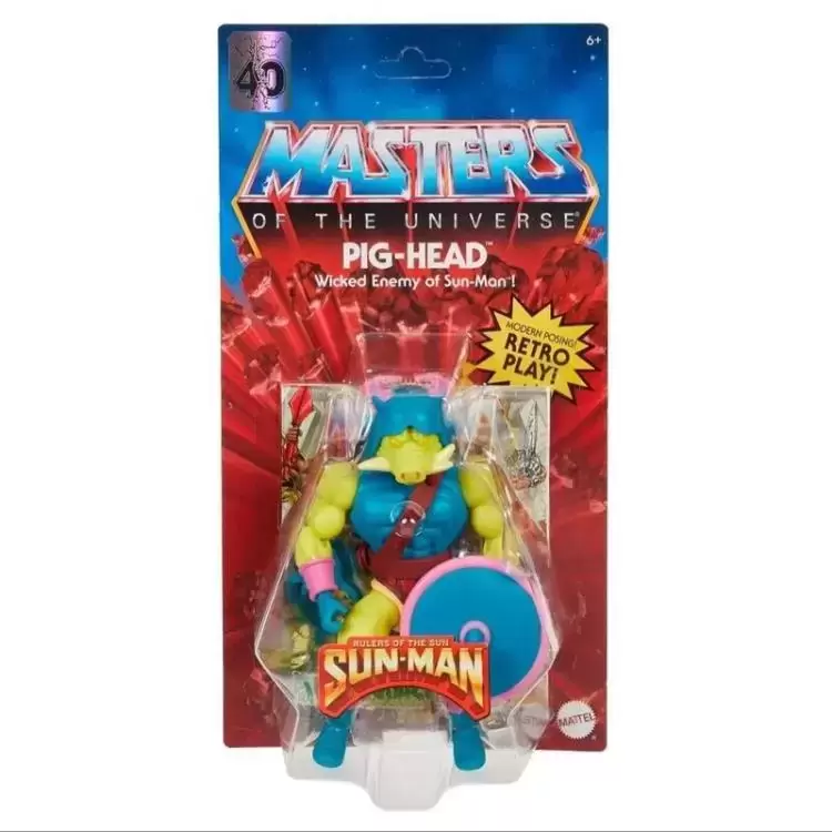 Masters of the Universe Origins - Rulers of The Sun - Pig-Head 40th anniversary
