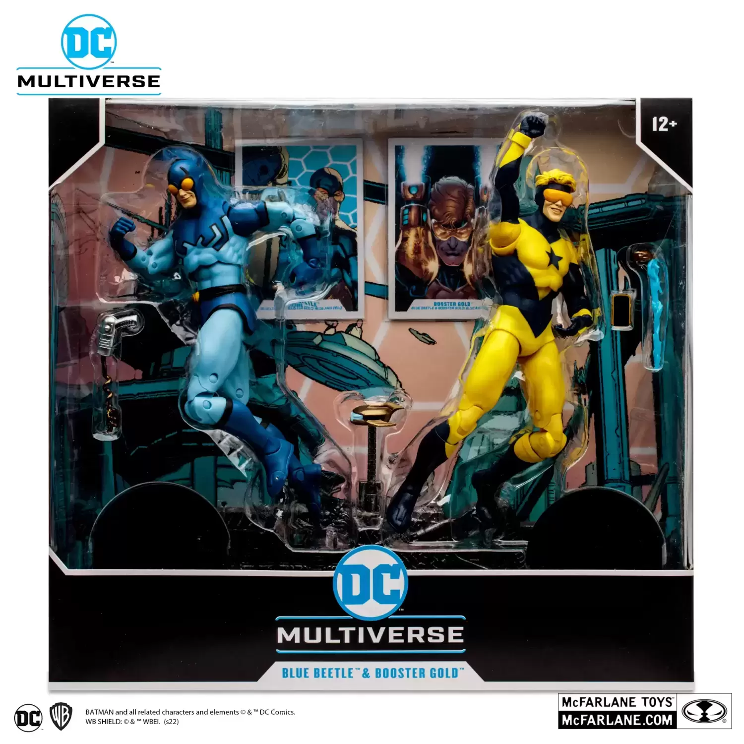 McFarlane - DC Multiverse - Blue Beetle & Booster Gold 2-Pack