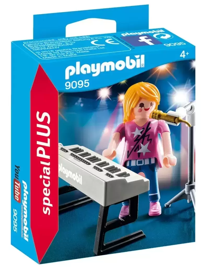 Playmobil SpecialPlus - Chanteuse avec synthé