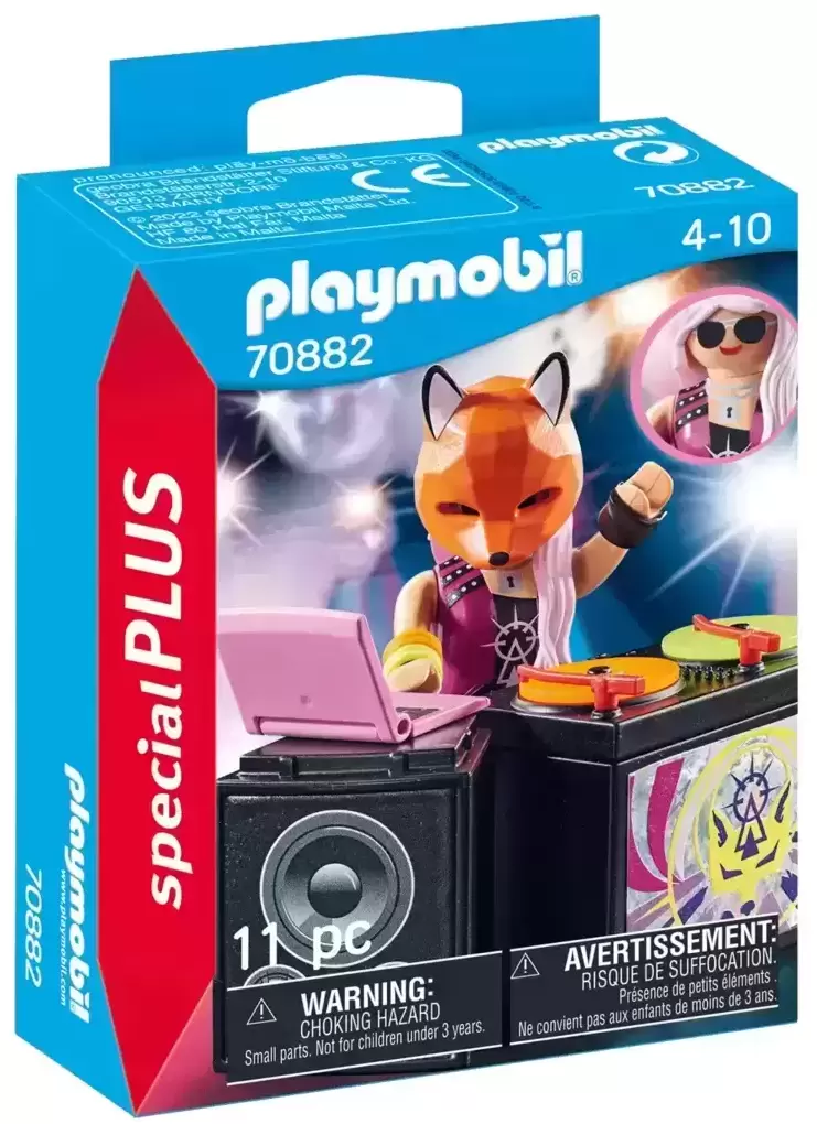 Playmobil SpecialPlus - DJ et table de mixage