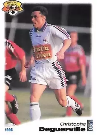 Panini U.N.F.P. Football Cards 1995-1996 - Christophe Deguerville - Lyon